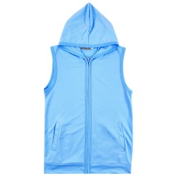 Manufacture Light Blue Tank Top Custom Hooded Sports Tank Top Tank Top Center SKV044 Manufacture Light Blue Tank Top Custom Hooded Sports Tank Top Tank Top Center SKV044